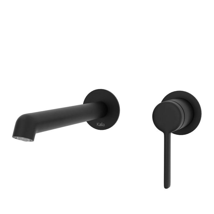 KALIA- ELVA Wallmount lavatory faucet with drain and overflow (4 Colors available)