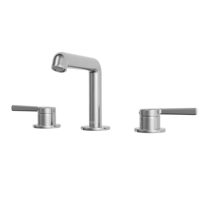 KALIA- ELVA Widespread lavatory faucet with push drain with overflow (4 Colors available)