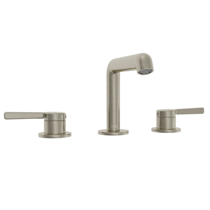 KALIA- ELVA Widespread lavatory faucet with push drain with overflow (4 Colors available)