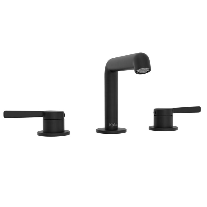 KALIA- ELVA Widespread lavatory faucet with push drain with overflow (4 Colors available)