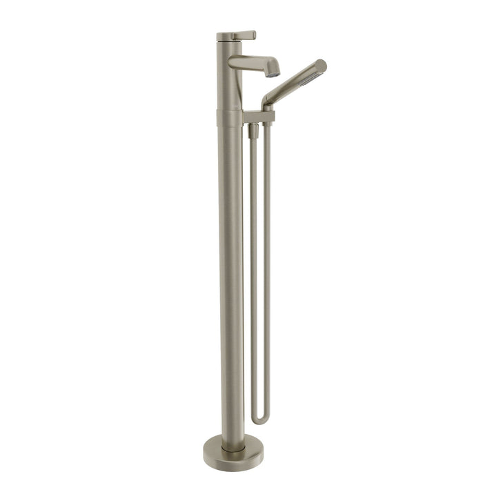 KALIA- ELVA Floormount tub filler with handshower - Rough-in included(4 Colors available)