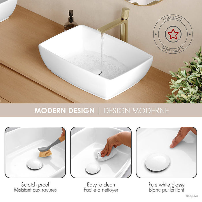Stylish -19'' COMTEMPO P-220 Vessel Sink