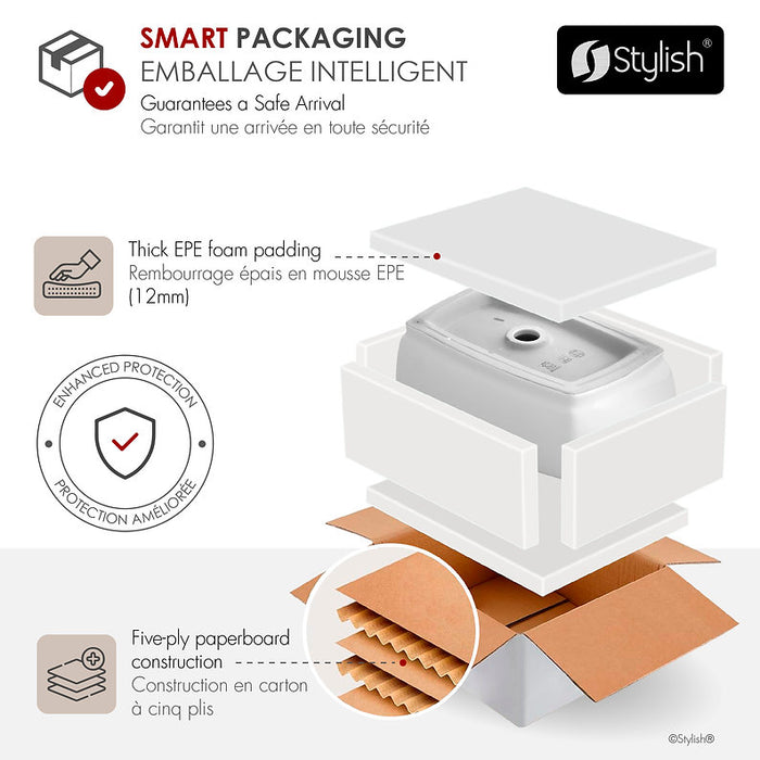 Stylish -19'' COMTEMPO P-220 Vessel Sink