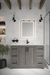 CABINETSMITH- 48" CANADIAN Bathroom Vanity With Quartz top & 6 Drawers (12 COLORS AVAILABLE) - Construction Commodities Supply Inc.