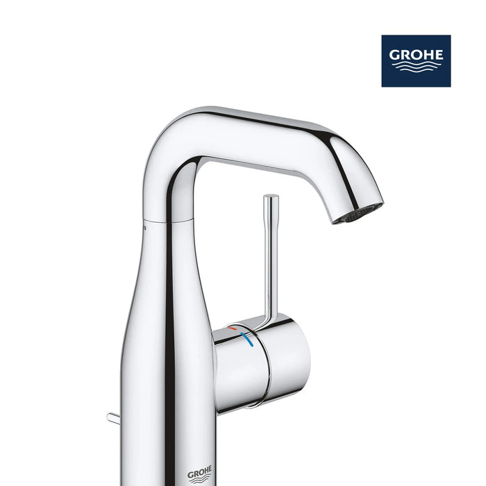 GROHE - Essence New  Single Hole Single-Handle M-Size Bathroom Faucet 4.5 L/min (1.2 gpm)