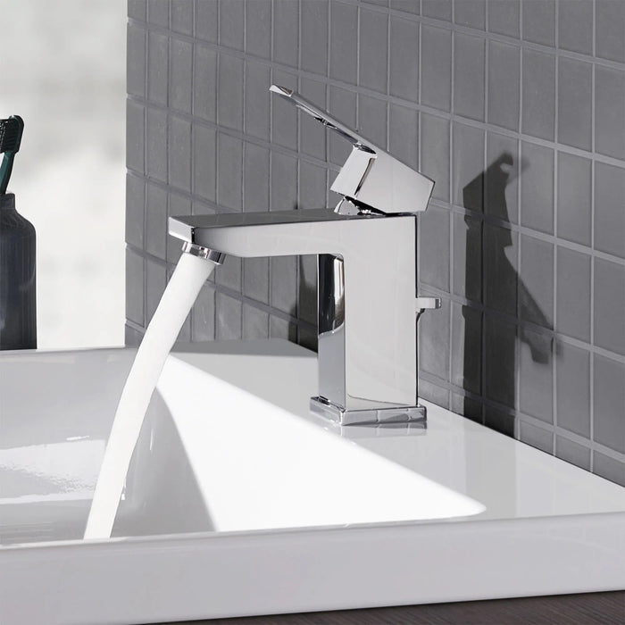 GROHE - Eurocube® Single Hole Single-Handle M-Size Bathroom Faucet 4.5 L/min (1.2 gpm)