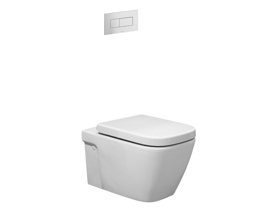 Duravit D-neo Wall Mount Rimless Bowl - 2577090092