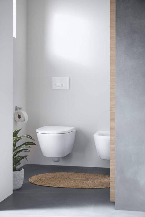 Duravit D-neo Wall Mount Rimless Bowl - 2577090092