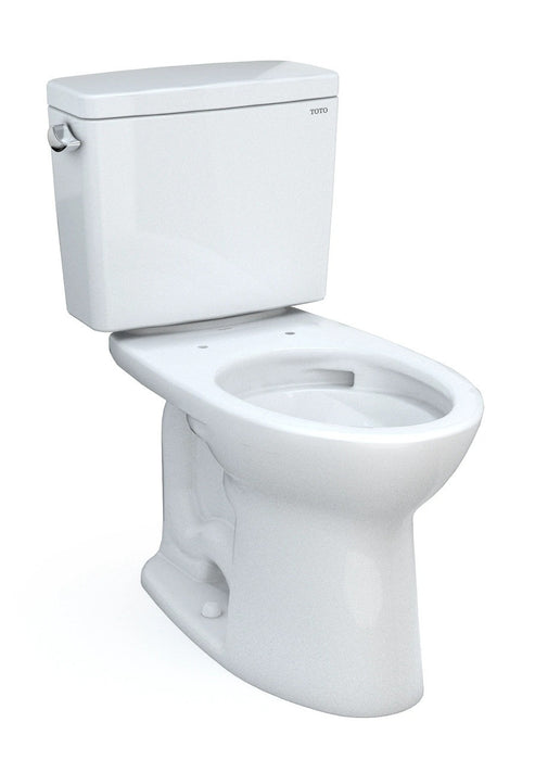 TOTO - DRAKE® TWO-PIECE TOILET, 1.28 GPF, ELONGATED BOWL - UNIVERSAL HEIGHT (LESS SEAT) - Construction Commodities Supply Inc.