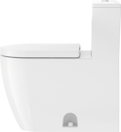 Duravit 2173010001 ME by Starck 1-Piece Dual Flush Toilet (Seat Included) - White