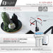 STYLISH-MELFI Single Handle Cold Water Tap - MATT BLACK - Construction Commodities Supply Inc.
