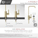 STYLISH-MELFI Single Handle Cold Water Tap - BRUSHED GOLD - Construction Commodities Supply Inc.
