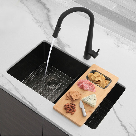 STYLISH-SIENA K-135 Pull-Down Kitchen Faucet -Black - Construction Commodities Supply Inc.