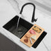 STYLISH-SIENA K-135 Pull-Down Kitchen Faucet -Black - Construction Commodities Supply Inc.