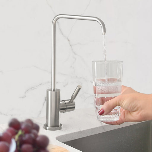 STYLISH-MELFI Single Handle Cold Water Tap - STAINLESS STEEL - Construction Commodities Supply Inc.
