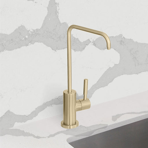 STYLISH-MELFI Single Handle Cold Water Tap - BRUSHED GOLD - Construction Commodities Supply Inc.