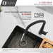 STYLISH-SIENA K-135 Pull-Down Kitchen Faucet -Black - Construction Commodities Supply Inc.
