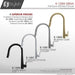 STYLISH-SIENA K-135 Pull-Down Kitchen Faucet -Black - Construction Commodities Supply Inc.