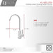 STYLISH-LODI Single Handle Cold Water Tap - STAINLESS STEEL - Construction Commodities Supply Inc.