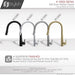 STYLISH-SIENA K-135 Pull-Down Kitchen Faucet - Stainless Steel - Construction Commodities Supply Inc.