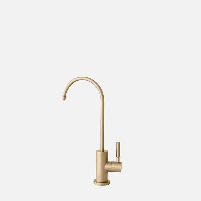 STYLISH-LODI Single Handle Cold Water Tap - BRUSHED GOLD - Construction Commodities Supply Inc.