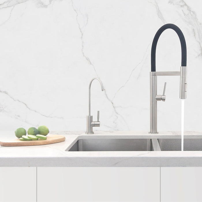 STYLISH-LODI Single Handle Cold Water Tap - STAINLESS STEEL - Construction Commodities Supply Inc.