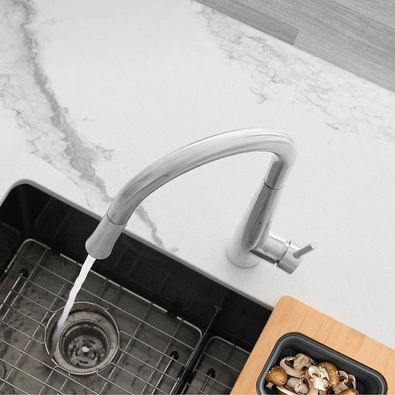 STYLISH-SIENA K-135 Pull-Down Kitchen Faucet - Chrome - Construction Commodities Supply Inc.