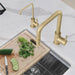 STYLISH-MELFI Single Handle Cold Water Tap - BRUSHED GOLD - Construction Commodities Supply Inc.