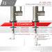 STYLISH-LODI Single Handle Cold Water Tap - STAINLESS STEEL - Construction Commodities Supply Inc.