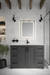 CABINETSMITH- 48" CANADIAN Bathroom Vanity With Quartz top & 6 Drawers (12 COLORS AVAILABLE) - Construction Commodities Supply Inc.