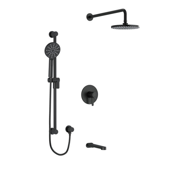 Riobel - Nibi KIT1345NB 3 WAY Shower set (Rough-in valve Included)