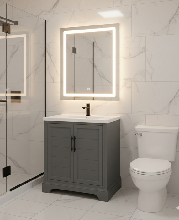 Modena , 30" x 18" Vintage Green Freestanding Bathroom Vanity