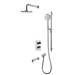 Rubi- Moon 1/2" thermostatic shower kit  with Spout (Valve included ) - Construction Commodities Supply Inc.