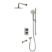 Rubi- Moon 1/2" thermostatic shower kit  with Spout (Valve included ) - Construction Commodities Supply Inc.