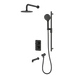 Rubi- Moon 1/2" thermostatic shower kit  with Spout (Valve included ) - Construction Commodities Supply Inc.