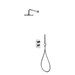 Rubi- Moon 1/2" thermostatic shower kit (Valve included ) - Construction Commodities Supply Inc.