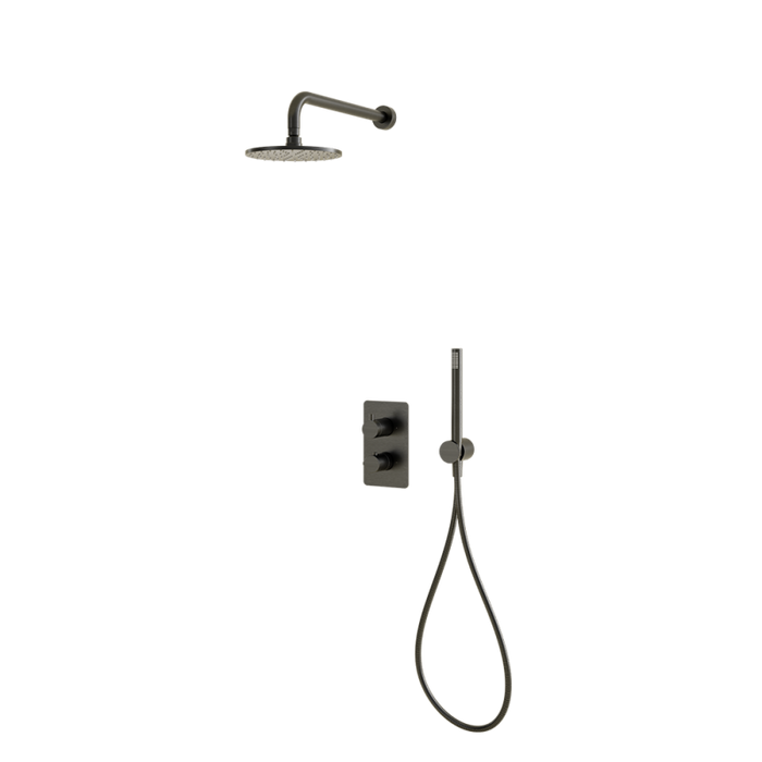 Rubi- Moon 1/2" thermostatic shower kit (Valve included ) - Construction Commodities Supply Inc.