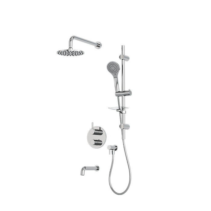 Rubi - Vertigo Thermostatic 3 Way Shower System ( 5 Finish available)