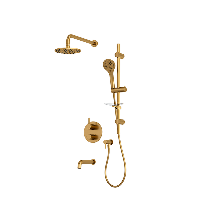 Rubi - Vertigo Thermostatic 3 Way Shower System ( 5 Finish available)