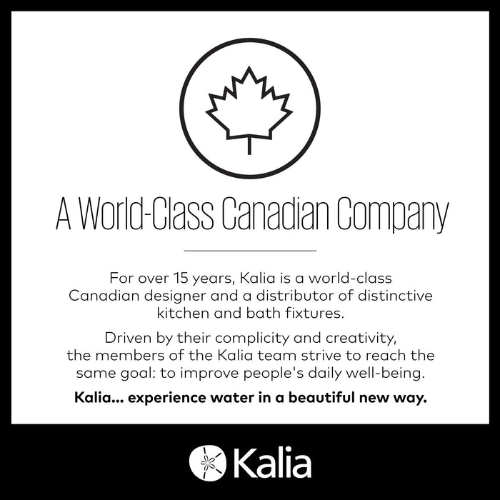 KALIA- Premia - TB2 Shower system with push-buttons valve - Wall arm (4 Colors available)