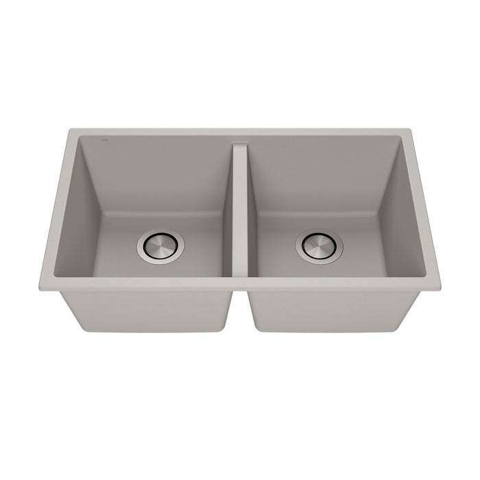 KALIA - Bacia - Kitchen sink 31"  50/50 Double bowl   ( 3 COLORS AVAILABLE )