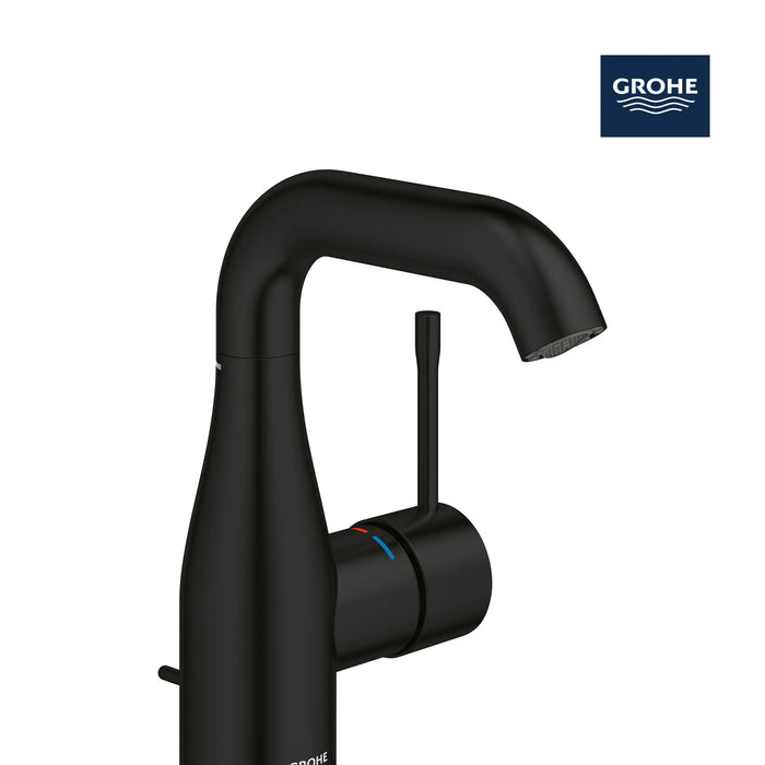 GROHE - Essence New  Single Hole Single-Handle M-Size Bathroom Faucet 4.5 L/min (1.2 gpm)