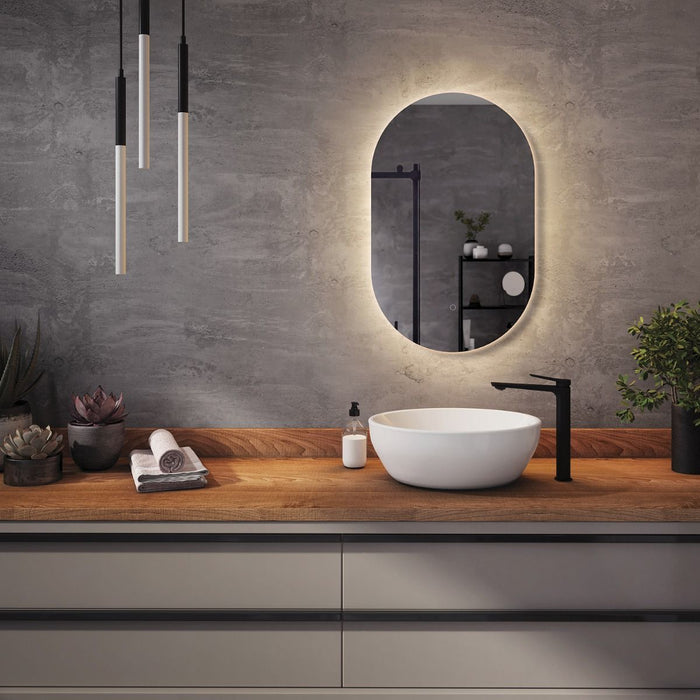 ECLIPSE LED-ILLUMINATED BATHROOM MIRROR - 20” X 32”