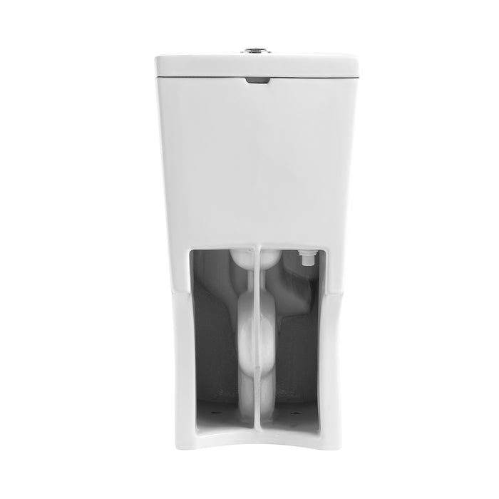 Neptune Prague One Piece 4.1/6L Dual Flush Elongated Toilet White ** PICKUP IN STORE ONLY**