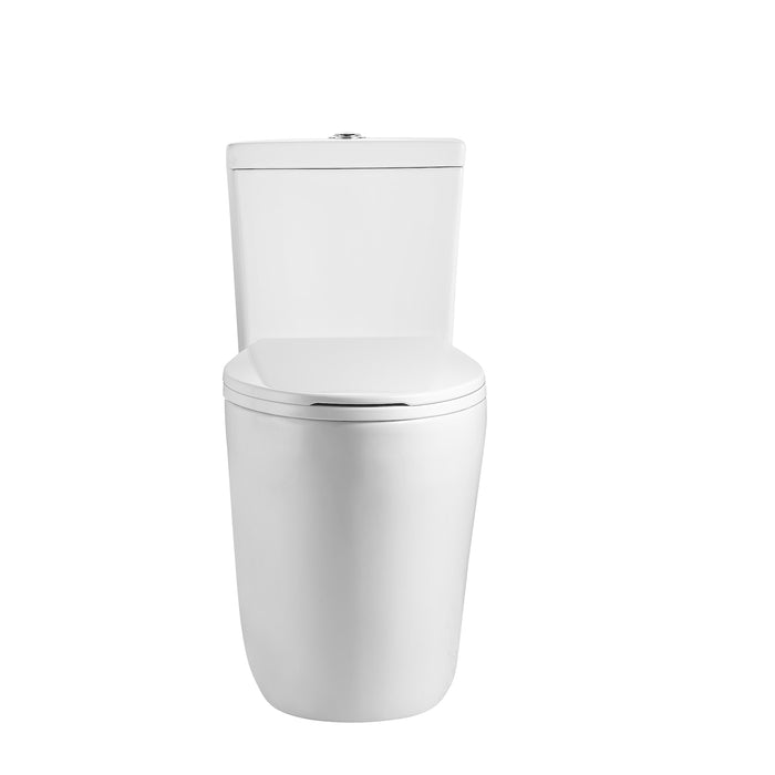 Neptune Prague One Piece 4.1/6L Dual Flush Elongated Toilet White ** PICKUP IN STORE ONLY**