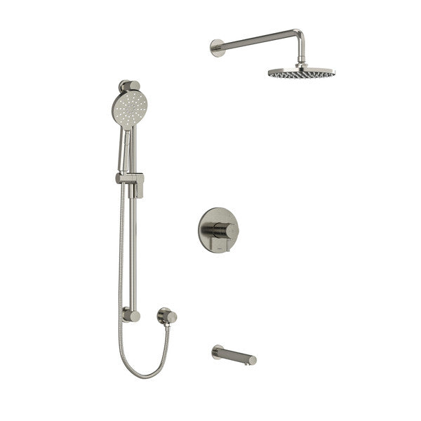 RIOBEL- Riu 3-Way System With Hand Shower Rail Shower Head And Spout