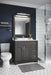 CLASSIC 36" Bathroom Vanity ,Right Side Drawers with Quartz Countertop (6 colors available) - Construction Commodities Supply Inc.