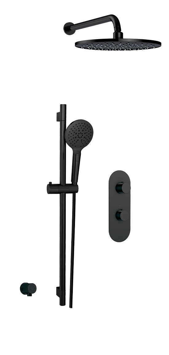 AQUABRASS SHOWERBOX01 2 WAY SHOWER SYSTEM INCLUDING ROUGH IN ( Chrome