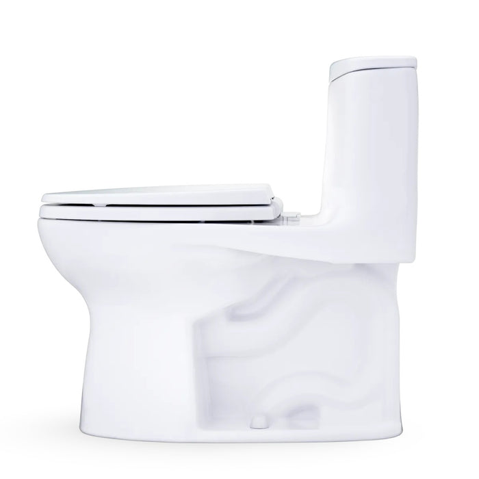 NEW TOTO Ultramax - One Piece 1.28 GPF Toilet Cotton, SEAT INCLUDED** PICK UP IN STORE ONLY ** - Construction Commodities Supply Inc.