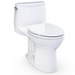 NEW TOTO Ultramax - One Piece 1.28 GPF Toilet Cotton, SEAT INCLUDED** PICK UP IN STORE ONLY ** - Construction Commodities Supply Inc.